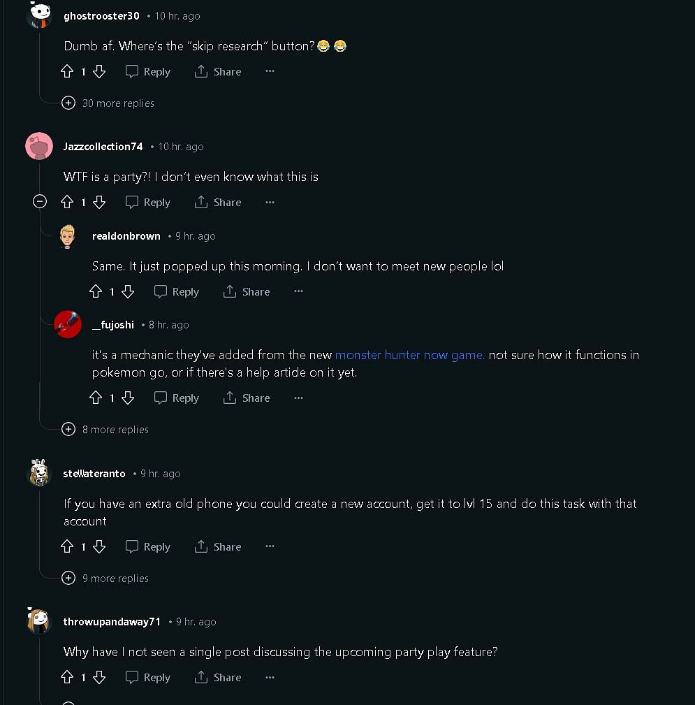Various comments made on u/Bitter_Pea_4047's original post (Image via Reddit)